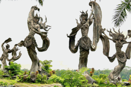 Taman Dedari menjadi salah satu tempat wisata di Ubud, Bali. (Istimewa)